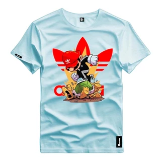Camiseta Premium 100% Algodão 30.1 Penteada Mario Tartaruga Verao