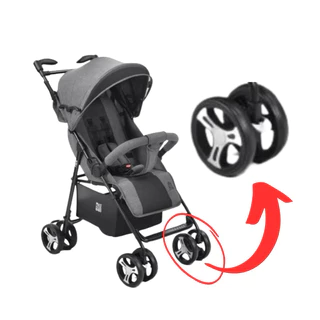 Roda Frontal para Carrinho de Bebê Flick Multikids Baby - Unidade