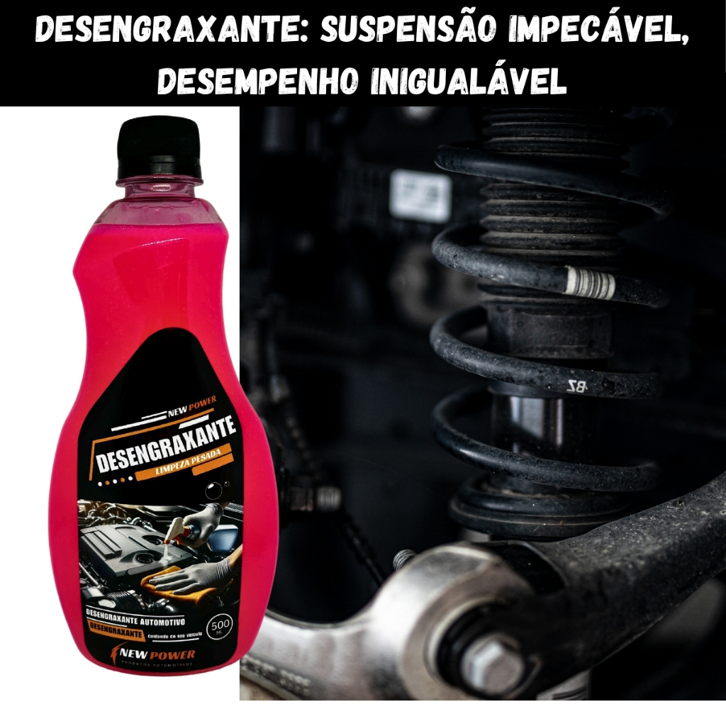 Desengraxante Automotivo Premium 500ml - Limpeza Profunda e Eficiente ...