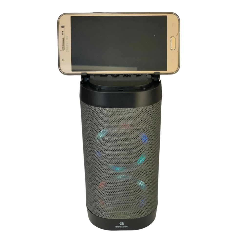 Caixa de Som Bluetooth Potente com Suporte para celular Usb Pen drive ...