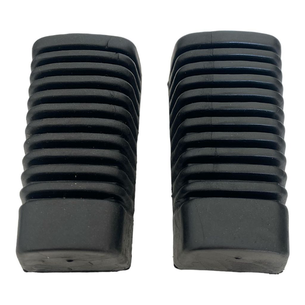 Par Borracha Pedaleira Estribo Dianteiro Factor Fazer 150 2014 2015