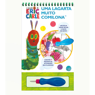 Eric Carle, Uma Lagarta Muito Comilona - Aquabook