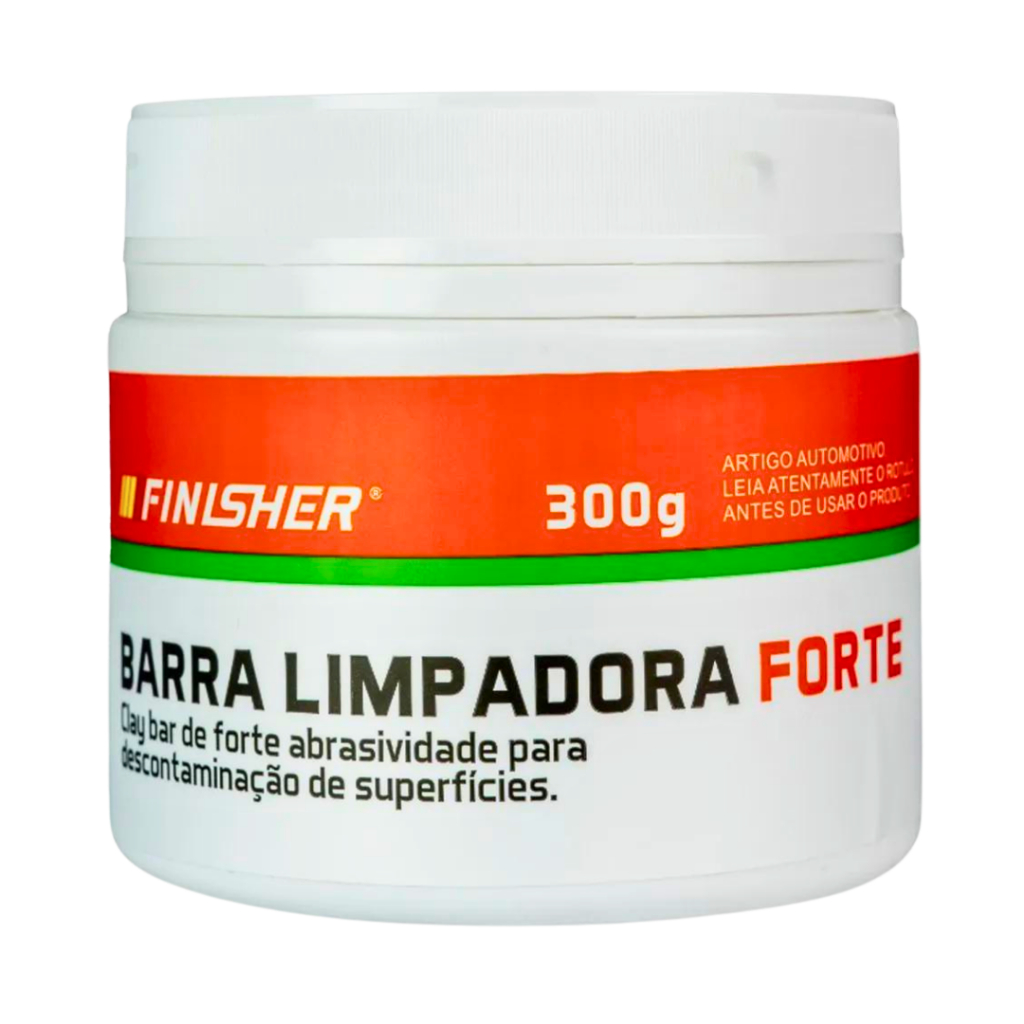 Barra Limpadora Forte 300g Clay Bar Agressividade - Finisher
