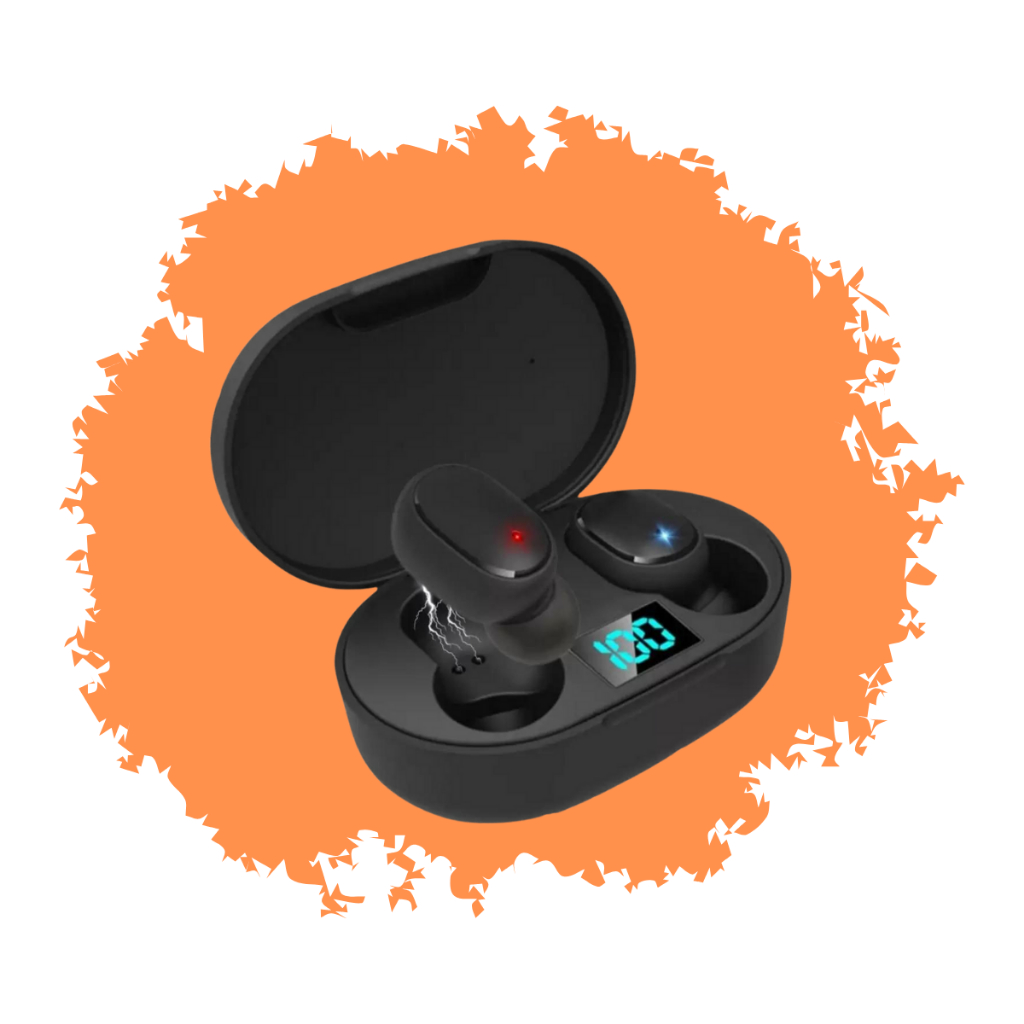 Fone sem fio Xiaomi Redmi AirDots Bluetooth Preto 5.0 TWS Ótima Qualidade
