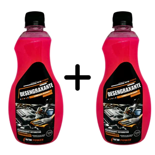 (2 UNI)Desengraxante New Power Clean Pro 500ml Remove graxas, limpa motores e não agride