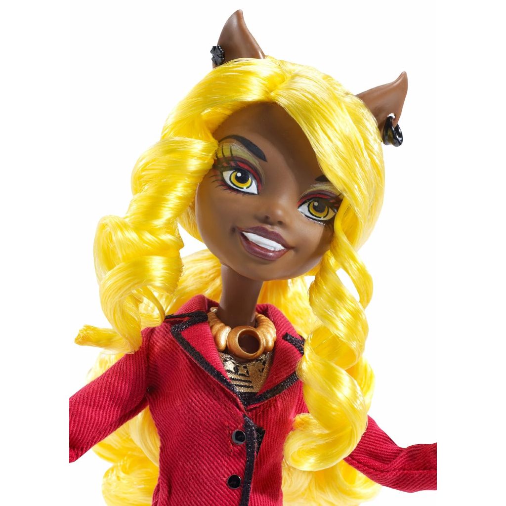 Monster high doll Clawdia Frigth camera action doll WOLF CLAWDIA MH on sale DOLL