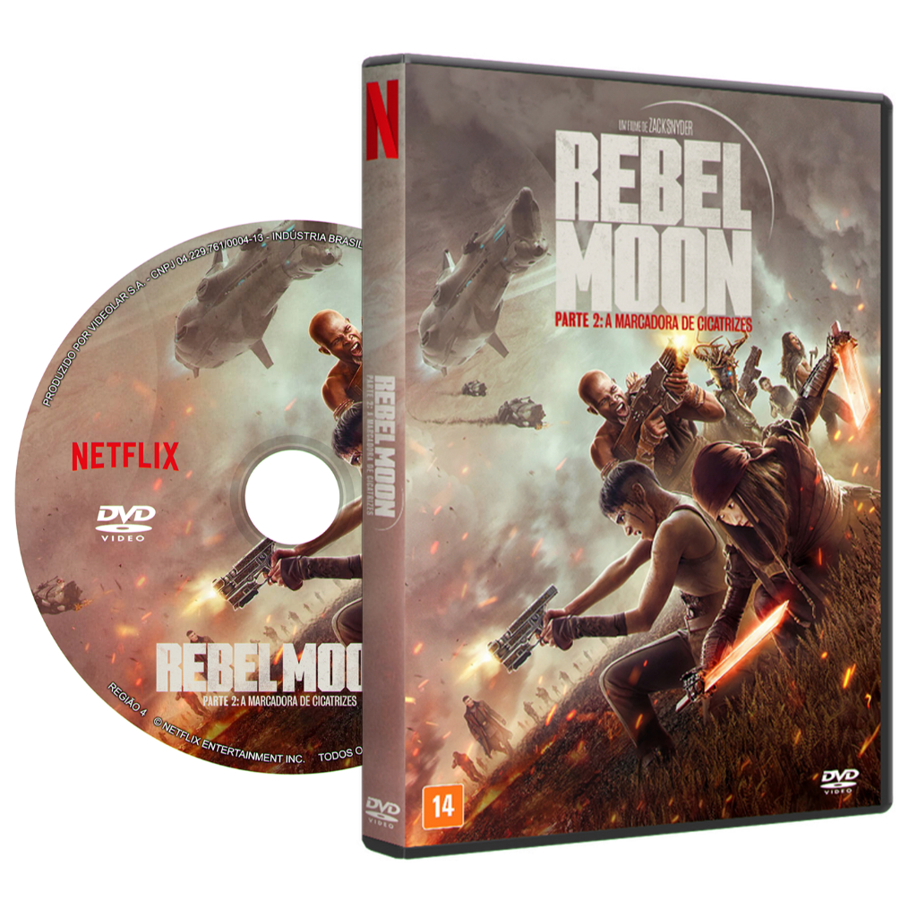 DVD Rebel Moon - Parte 2: A Marcadora De Cicatrizes (2024) | Shopee Brasil