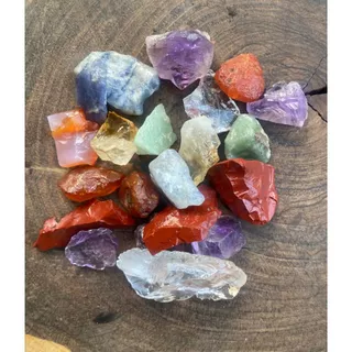 Pedras Brutas Pequenas 200 gramas em Oferta na Shopee