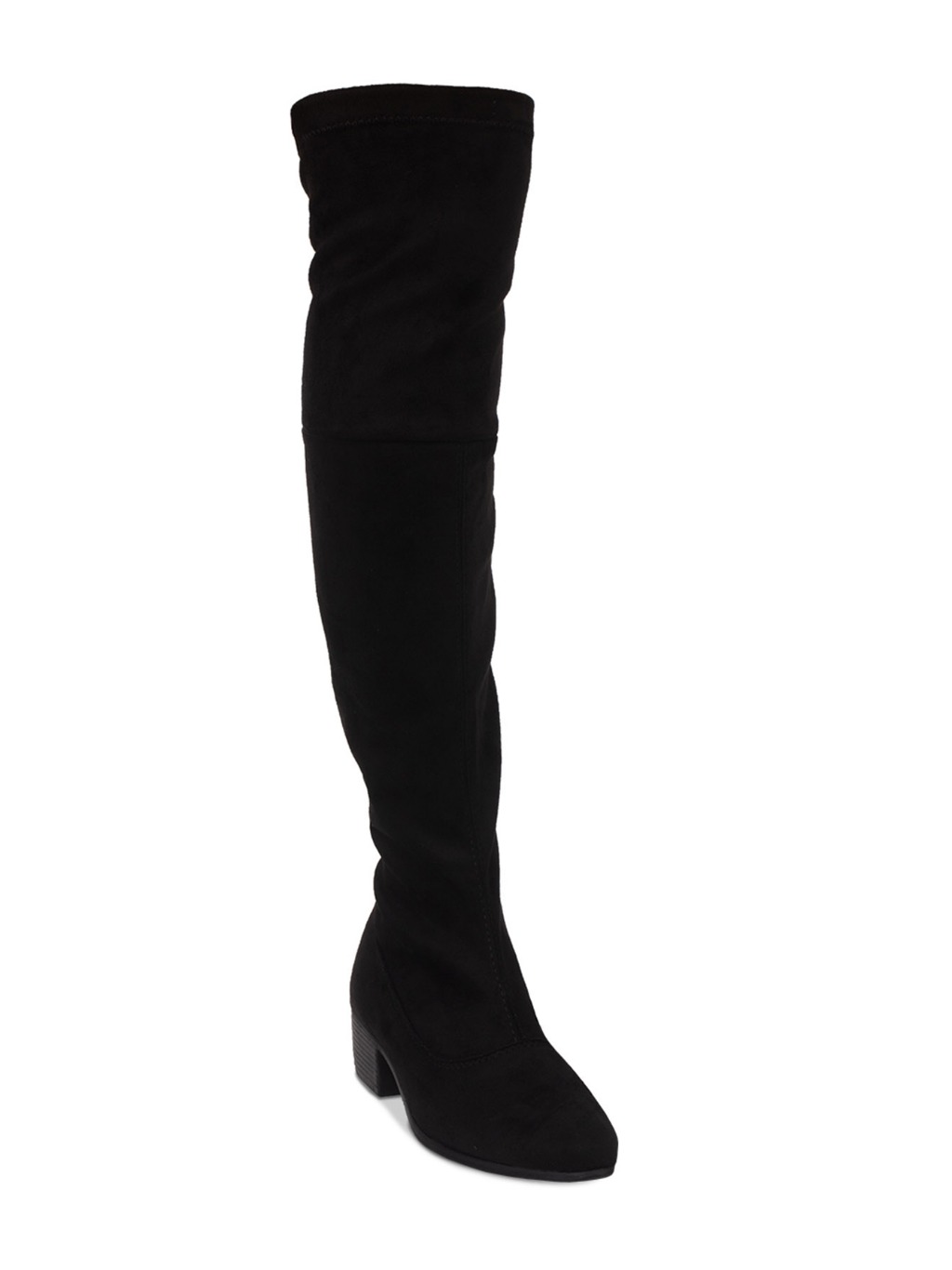 Bota Over The Knee Feminina Camurça Stretch Preto Cano Longo Bota Over The Knee Feminina Camurça Stretch Preto Cano Longo
