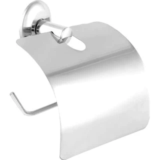 Papeleira Com Tampa Inox Porta papel Higiênico