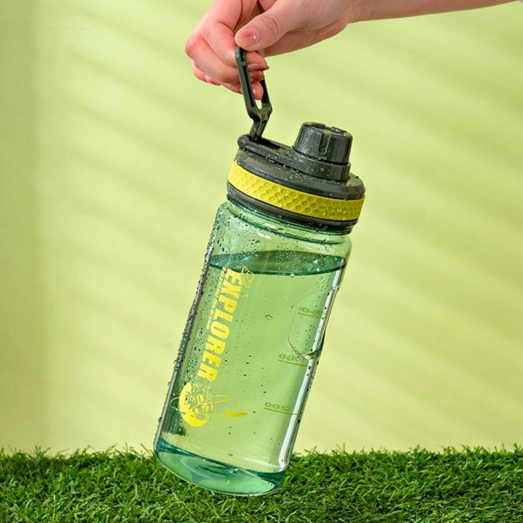 Garrafa De Água 1100ml Para Academia Fazer Exercícios Caminhada Ao Ar livre garrafa de Plástico Grande Capacidade