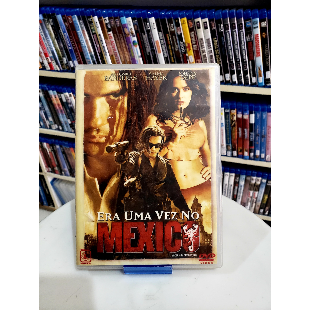 DVD ERA UMA VEZ NO MEXICO (SEMINOVO) | Shopee Brasil