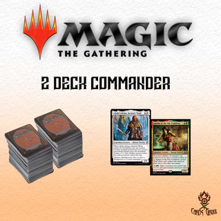 2 decks commander //magic the gathering