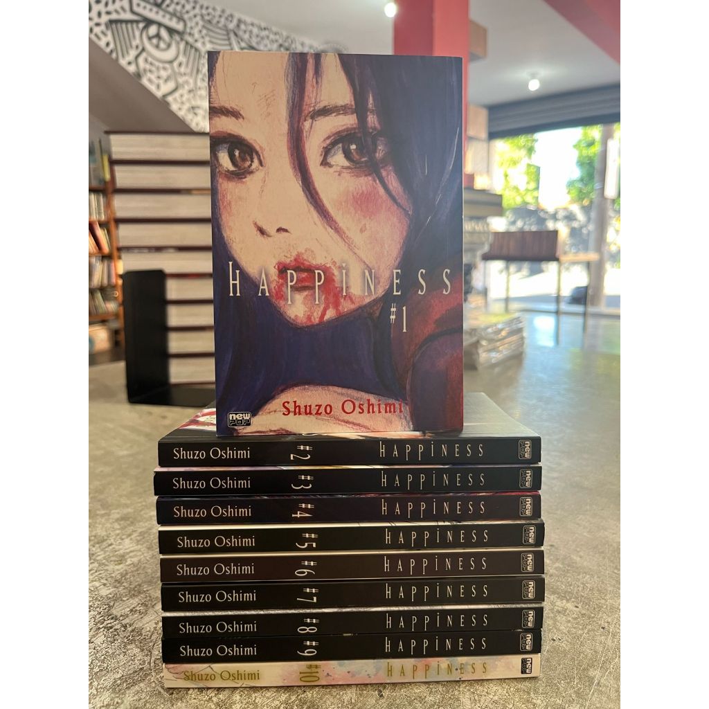 Happiness Vol.1 ao 10 Shuzo Oshimi Shopee Brasil