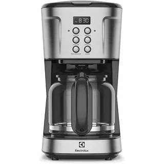 Cafeteira Elétrica Electrolux Digital 38 Xícaras Experience Programável com Timer Cor Inox - 127V (ECM30)