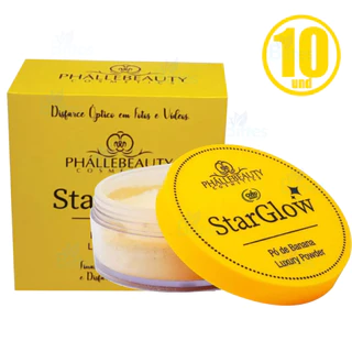 10 PÓ BANANA PHÁLLEBEAUTY STARGLOW LUXURY POWDER MAQUIAGEM