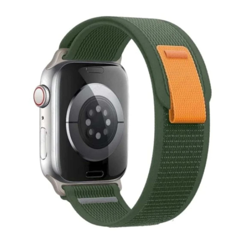 Pulseira Loop Nylon Laço de Trilha Para Apple Watch Band Relogio