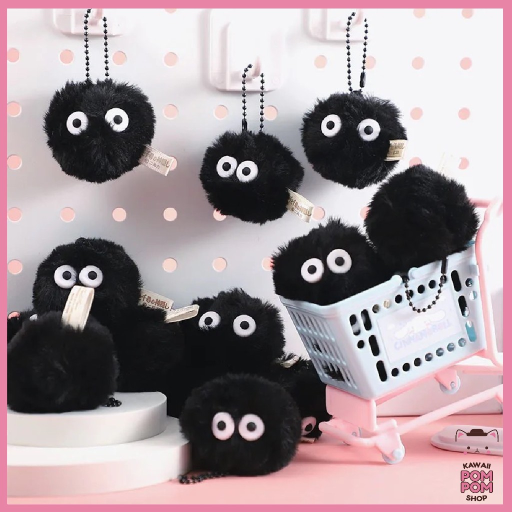 Chaveiro Susuwatari - Studio Ghibli