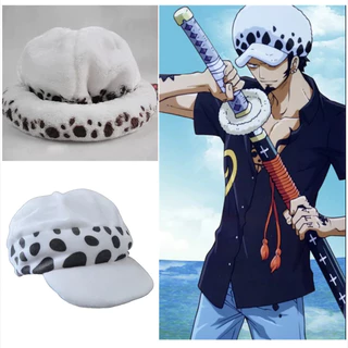 Chapéu Law Cosplay One Piece Boné AnimeHalloween One Piece Boina Quepe