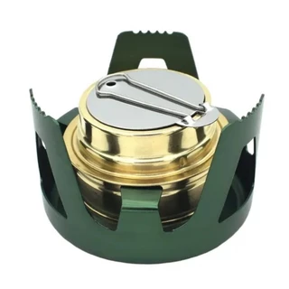 Mini Fogareiro Tático Alcool Espiriteira Combustível Liquido