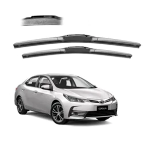PAR Palhetas Limpador De Parabrisa Dianteiro Especifica Hibrida Para Toyota Corolla 2009 Até 2021