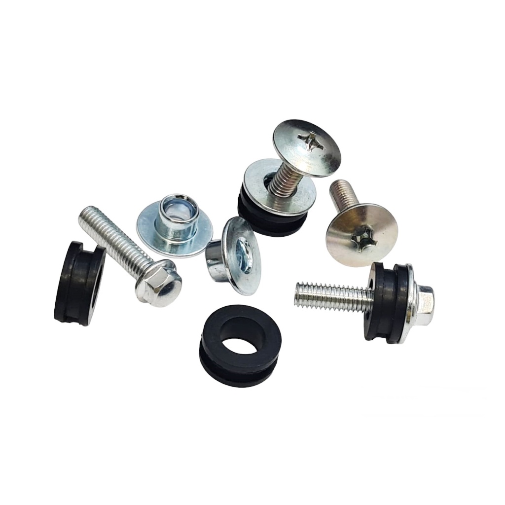 Parafuso Para-lama Dianteiro Fazer250 Fz25 jogo Kit Parafuso Paralama