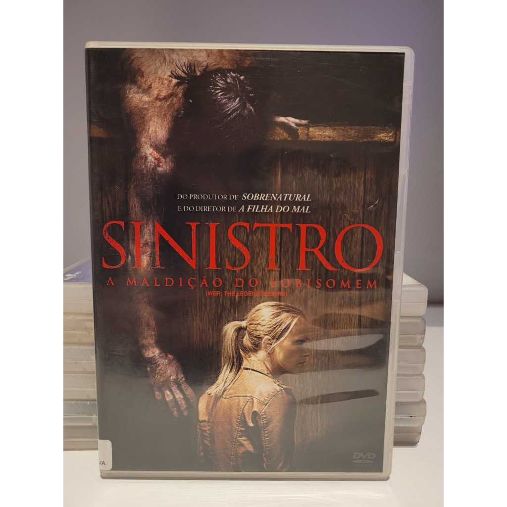 SINISTRO - A MALDIÇÃO DO LOBISOMEM - DVD - Original | Shopee Brasil