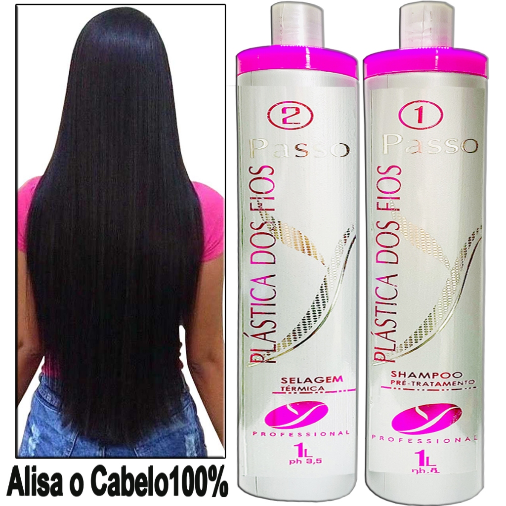 Selagem Alisa o cabelo Produto Profissional Original Alisa o cabelo100 ...