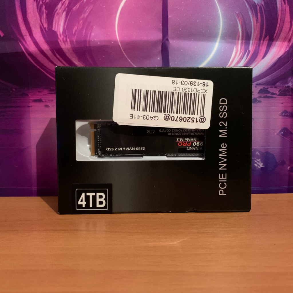 SSD Nvme M2 4TB 3500Mbp's - Para notebook ou Computador