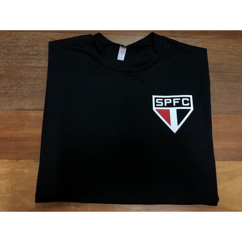 Camiseta básica escudo do São Paulo