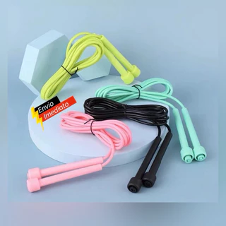KIT Corda de Pular Profissional Ajustável de PVC 280cm