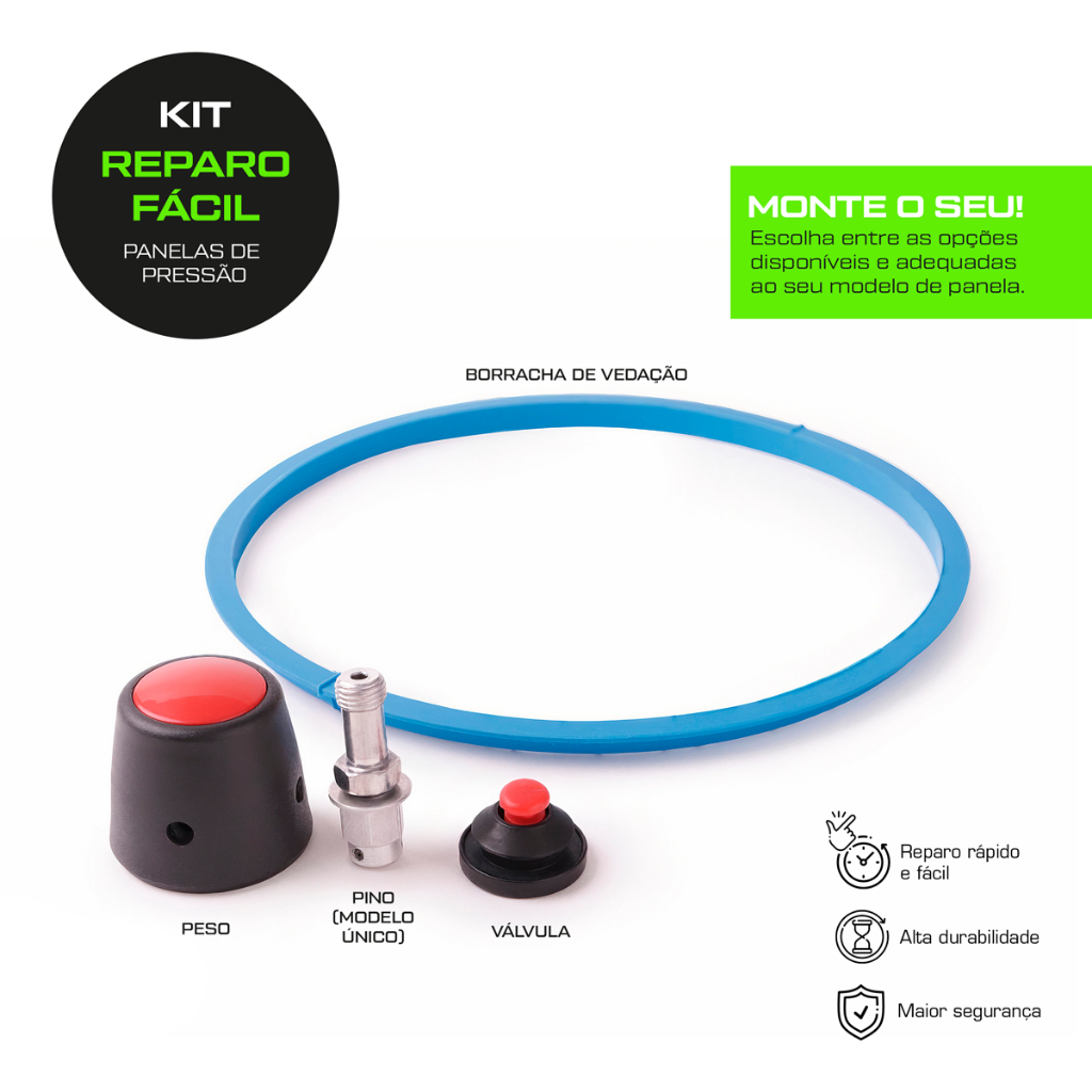 Kit Reparo Completo Para Panela De Pressão