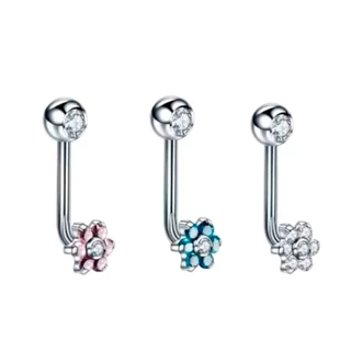Piercing intimo Genital Titânio Formato Flor