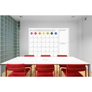 PLANNER DE PAREDE PARA AGENDAMENTO PROFISSIONAL GIGANTE 160 X 120CM