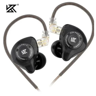 KZ-EDX PRO X Fones De Ouvido Com Fio, Baixo Estéreo HIFI, Earbuds De Música, Fones De Ouvido