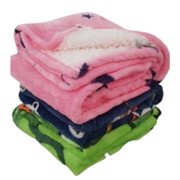 Cobertor Infantil Coberdrom Para Bebê Manta Soft Sherpa Estampada Dupla Face 50% Off