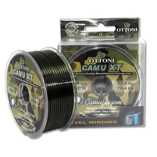 Linha de Pesca Camou Line Monofilamento Ottoni Várias Medidas