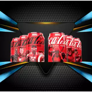 Lata Coca Cola Marvel (LEIA ATENTAMENTE A LEGENDA)