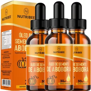 3 Óleo De Semente De Abóbora com Vitamina E Suplemento