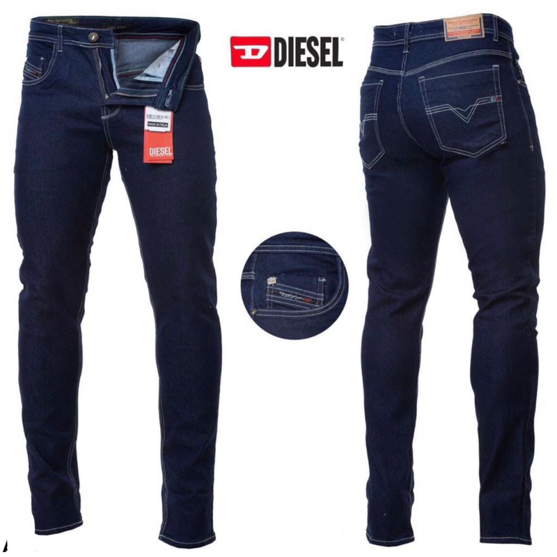 CALÇA JEANS MASCULINA TRADICIONAL SKINNY