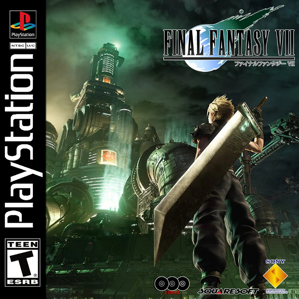Final Fantasy 7 Patch Ps1 | Shopee Brasil
