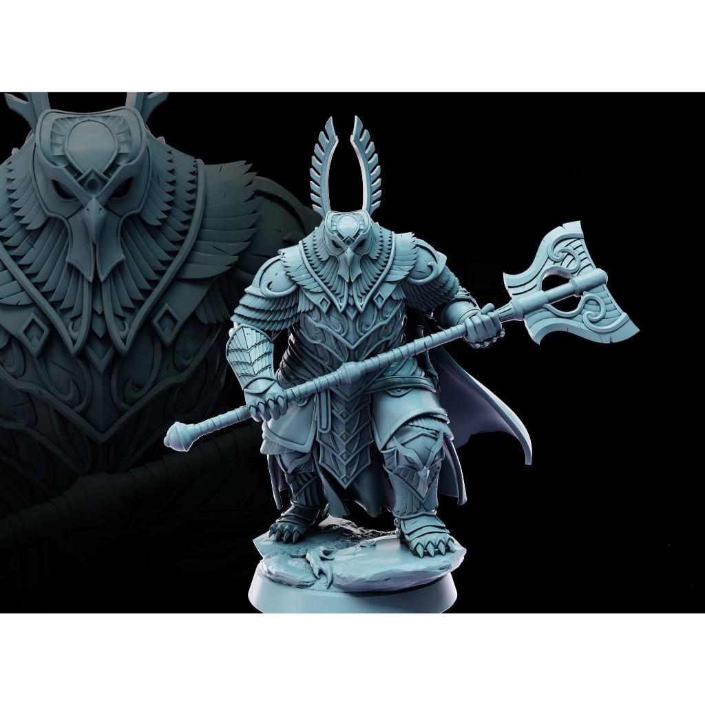 Miniatura de RPG OWLBEAR knight