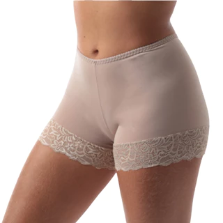 Shortinho Short Calcinha Renda Segunda Pele Microfibra Cueca Boxer Feminina Lingerie Dormir