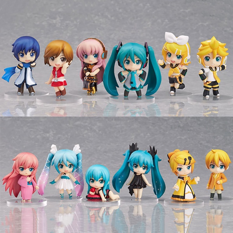 Figures Colecionaveis Hatsune Miku vocaloids Kaito Len Rin Luka