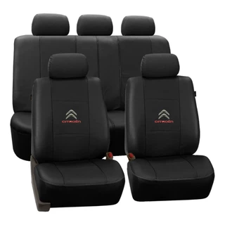 Capa Banco Carro Couro Citroen C3 Novo 2012