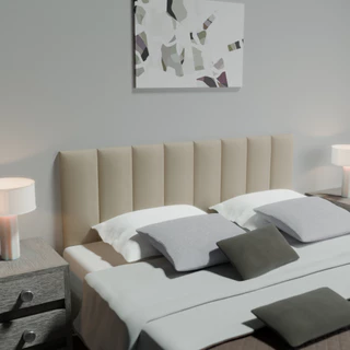 Cabeceira Painel Queen Padrão Box Estofada para Cama Queen Modulada 8 peças Promo