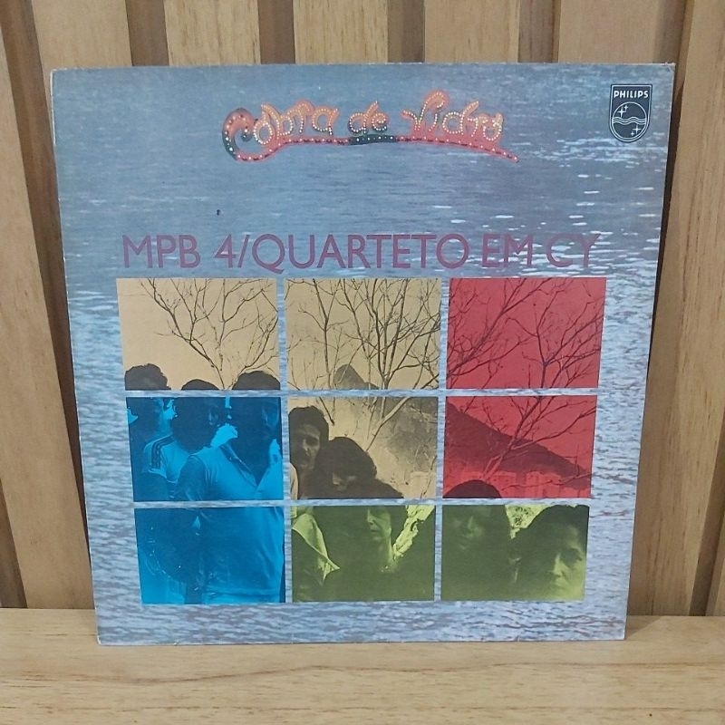 LP disco vinil MPB 4 Quarteto em CY - Cobra de Vidro. | Shopee Brasil