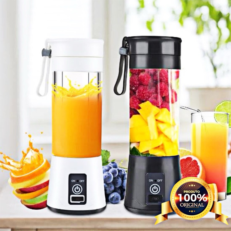 Mini Liquidificador Portátil Take Juice Cup 6 Lâminas Recarregável