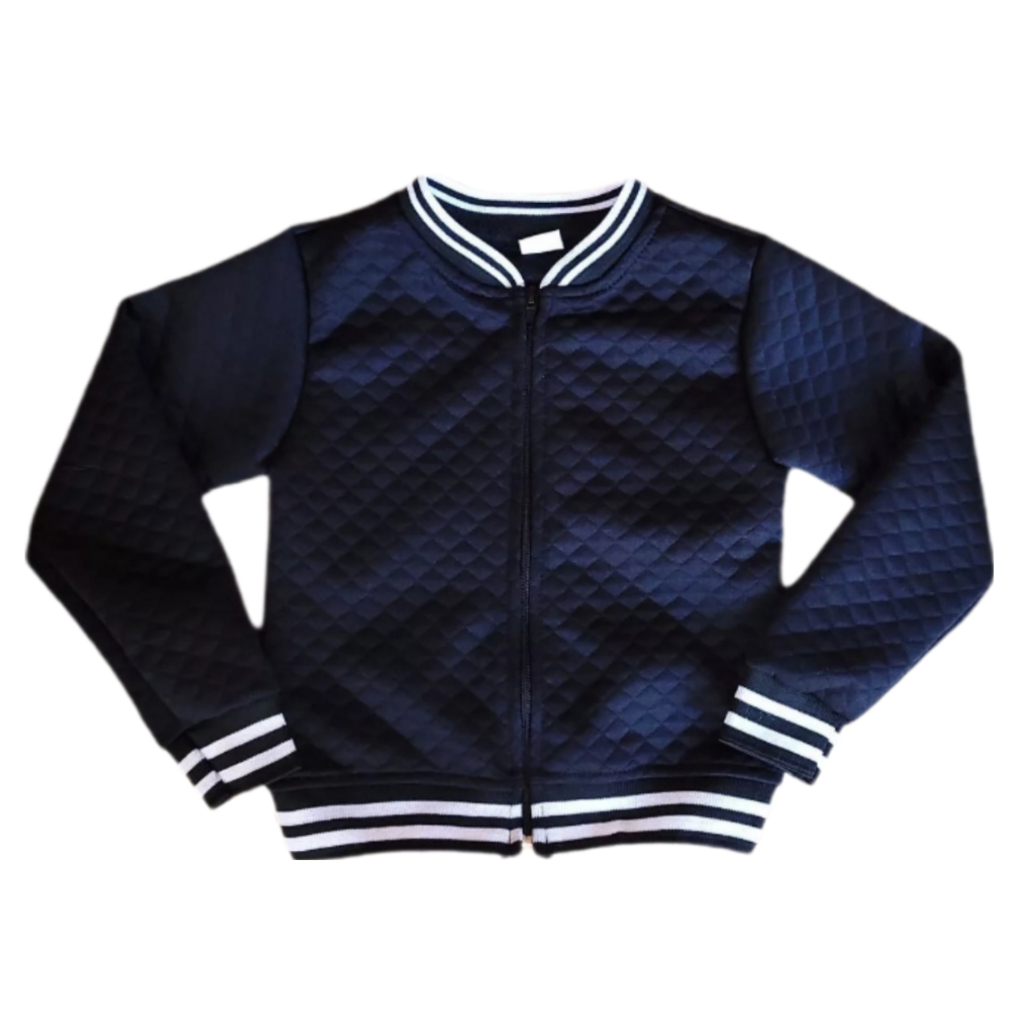 Imagem do produto Casaco jaqueta infantil meninas bomber metalasse 02 ao 16 premium blusa de frio quentinha blogueira 2