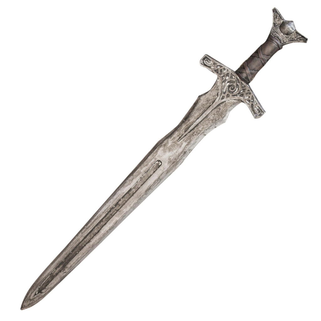 Espada 02 Skyrim The Elder Scrolls Steel Sword Viking Medieval Cosplay